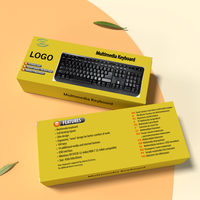Kotak Kemasan Mouse dan Keyboard Komputer Grosir Kotak Berkualitas Tinggi untuk Keyboard Kotak Paket Keyboard Custom dengan Tinta Soy
