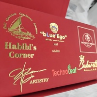 Etiqueta Adhesiva Personalizada con Transferencia UV DTF, Logotipo Comercial, Vinilo Metálico Dorado Resistente al Agua, Embalaje con Certificación ISO 9001