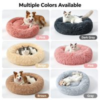 Coussin pour chat doux et confortable en polaire corail à imprimé animal, écologique, en nylon, pour toutes les saisons, pour des nuits profondes et douces