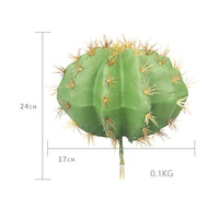 Simulation de cactus en pot grandes plantes cactus plantes vertes scène intérieure décoration de fenêtre ornements fabricants vente en gros