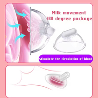 10-Gang-Nippelsauger Brustmassagegerät mit Klitoris-Stimulationsvibrator und Dildo für Frauen G-Punkt Sexspielzeug für Erwachsene Paare