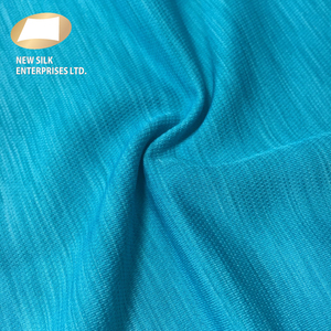 Tissu blub en polyester pour t-shirt, spandex, haute élasticité, à deux tons, 2 couleurs - Product Image 1