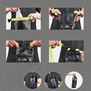 2L Capacity Waterproof <strong>Bag</strong> Outdoor Crossbody <strong>Bag</strong> 2-in-1 Cell Phone Waterproof Pouch PVC Swimming Waterproof <strong>Bag</strong> - Product Image 5