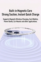 Coque de téléphone sans fil en silicone magnétique pratique, résistante aux chutes, avec design ondulé, pour iPhone 18 Pro Pro Max