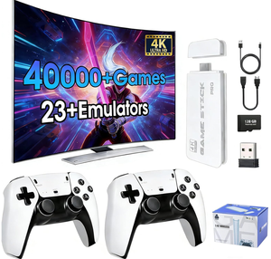 Console de Jeu Rétro ZongX 4K 2026 Nouvelle 128G M15 M15plus, Clé de Jeu TV 4K HD Plug and Play avec <span class=keywords><strong>Deux</strong></span> Manettes Sans Fil 2.4G - Product Image 1