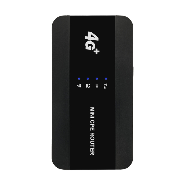 Wi-Fi 6 LAN Port Lte Mifis 4g Router with Sim Card 3000mAh Battery Mobile Pocket Portable Wifi 300Mbps SIM Card Hotspot