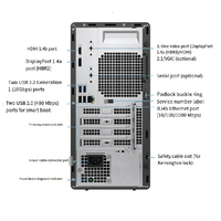 Dell OptiPlex 7010MT 12th-generation i5 DDR4 3000/5000/7000 desktop bisnis yang ditingkatkan