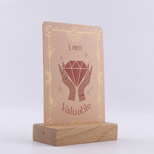 Échantillon gratuit de cartes de motivation pour la santé <span class=keywords><strong>mentale</strong></span> des enfants, cartes d'affirmation Positive personnalisées imprimées quotidiennement pour femmes noires - Product Image 2