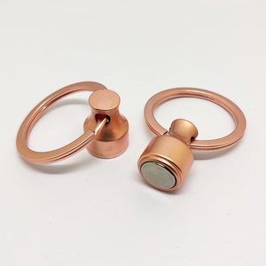 Móc Khóa Nam Châm Bằng Nhôm Đi Kèm Với Vòng Chìa Khóa Chia Tròn Và Móc Khóa Nhỏ - Product Image 4