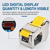 Distributeur automatique d'étiquettes X-130, machine électrique de séparation d'autocollants, séparateur de rouleaux à vitesse réglable et comptage automatique