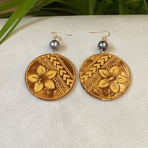 Nuovissimi Orecchini Pendenti in Acrilico con Perle a Forma Rotonda per Donne Signore Ragazze - Product Image 5