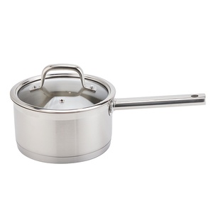 Nouvel arrivage d'usine : Batterie de cuisine en acier inoxydable avec poignées, casseroles et poêles à fond épais, ensemble de casseroles et poêles à frire - Product Image 4