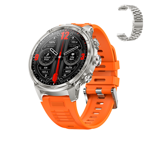 Reloj inteligente personalizado de acero inoxidable V99, monitor deportivo de ritmo cardíaco, presión arterial, rastreador de actividad física, pulseras inteligentes para hombres y niños - Product Image 2