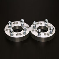 Entretoises de roue en aluminium forgé 6061, centrage de roue, anodisation argentée, entretoise de roue 6x139.7, épaisseur 25 mm, compatible avec Hilux