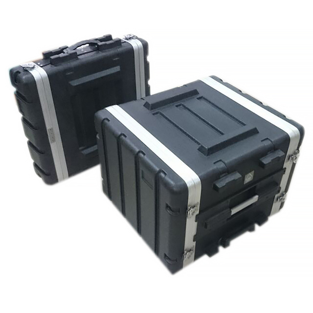 Customized Factory Sale 2U 4U 6U 8U 10U ABS Flight Case Rack Mount Case