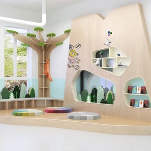 Arredamento Personalizzato per Asilo Nido <span class=keywords><strong>Montessori</strong></span>, Angolo di Apprendimento in Legno, Forniture per Arredamento Prescolare - Product Image 5