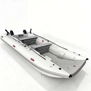 เรือคาตามารันเป่าลม REACHSEA CAT380 ขนาด 380 ซม. สี<span class=keywords><strong>ขาว</strong></span> ด้ามจับสีแดง พร้อมพื้นรองลม ล้อขนาดใหญ่ และที่วางคันเบ็ด - Product Image 4