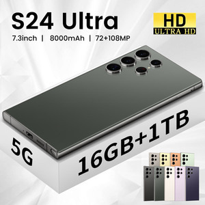 S24 Ultra Meilleur prix en stock Entrepôt américain Téléphone <span class=keywords><strong>mobile</strong></span> 4G Double SIM Batterie grande capacité Expédition rapide Produits en stock - Product Image 4