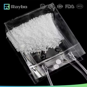 Bolsas de PVC Personalizadas RAYBO, Bolsas Transparentes para Cosméticos, Bolsas de Regalo para Supermercado, Bolsas de Compras, Bolsas de PVC Transparentes - Product Image 2