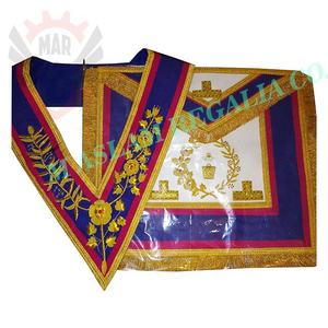 Delantal de Bordado a Mano de Grado Gran Maestro de la Gran Logia |   Delantal de Oficina Grandioso con Bordado Completo a Mano - Product Image 2