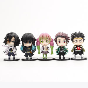 Figura de Acción de Demon Slayer, Set de 5 Piezas: Tanjiro, <span class=keywords><strong>Genya</strong></span>, Giyuu, Kochou Shinobu, Kyoujurou Uzui, Tengen, Kanroji Mitsuri - Product Image 2