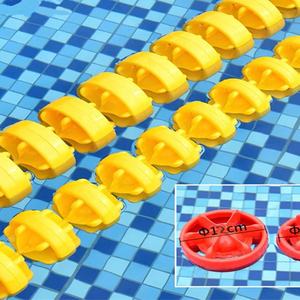 Ligne de voie de piscine flottante <span class=keywords><strong>anti</strong></span>-vague de couleur personnalisée corde d'accessoires de piscine de mode - Product Image 4