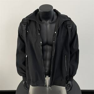 Chaqueta de Piloto Retro Y2K para Hombre 2025 - Estilo Cleanfit Holgado, Ropa de Trabajo Desestructurada, Ropa Urbana, Abrigo de Primavera/Otoño, Logotipo Personalizado Disponible - Product Image 5