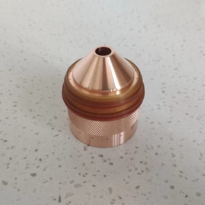 Capuchon de retenue d'électrode de découpe plasma en cuivre chromé SHINEWAY Kaliburn 284121 compatible avec la découpe plasma <span class=keywords><strong>Bernard</strong></span> - Product Image 1
