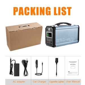 Năng lượng mặt trời sạc pin dự phòng bền nhẹ 300W ngân hàng điện xách tay điện năng lượng mặt trời Máy phát điện di động năng lượng lưu trữ điện - Product Image 6