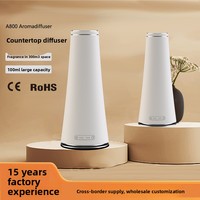 Nouveau diffuseur d'arômes électrique haut de gamme OEM rechargeable de 100 ml, nébuliseur d'huiles essentielles sans eau contrôlé par application