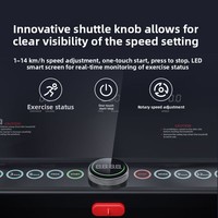 Nouveau produit transfrontalier : Tapis de course multifonctionnel pour la maison et usage commercial léger, Tapis de course électrique
