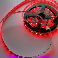 Умный светодиодный комплект RGB IC, музыкальное приложение с дистанционным управлением, Wi-Fi, USB, 5 В, светодиодная лента для спальни, 5 м