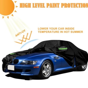 Fundas Completas para Automóvil Impermeables para Exteriores 210T, Personalizadas para BMW Z3 1996-2002 con Cremallera, Resistentes a la Lluvia y la Nieve, Protección para Todo Clima - Product Image 2