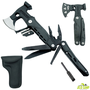 Pince multifonctionnelle 13 en 1 pour activités de plein air, kits de survie et hache tactique multifonctionnelle en acier inoxydable portable pour le camping - Product Image 1