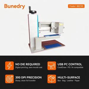 เครื่องพิมพ์ฟอยล์ดิจิตอลแบบแบน Bonedry 8025D ความละเอียด 300dpi เครื่องปั๊มฟอยล์ร้อน สภาพใหม่-สำหรับกล่องบรรจุภัณฑ์ กล่องของขวัญ กล่องไวน์ - Product Image 1