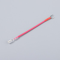 Kabel Harness Multi-Warna Kustom dengan Terminal Spade di Satu Ujung dan Terminal Garpu Tipe-U di Ujung Lain untuk Pengkabelan Modul Kontrol