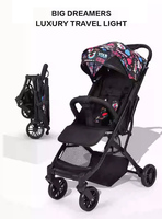 Poussette de voyage pliante pour bébé, poussette de voyage pour enfant, poussette de jogging