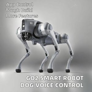 Robot chien électronique Unitree GO2 Air, robotique, intelligence artificielle, chien intelligent à 4 pattes avec costumes de dinosaures réalistes personnalisés - Product Image 4