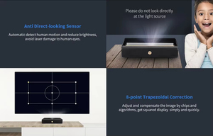 Formovie A300 Appotronics 4k Projecteur <span class=keywords><strong>Fengmi</strong></span> <span class=keywords><strong>Wemax</strong></span> Full 3D HDR 2600 Ansi Lumens Ultra Luminosité Home Cinéma Projecteur UST - Product Image 4