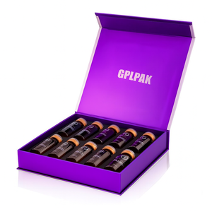 Aseptic Customizable Hard Cardboard Magnetic <b>Box</b> for 3ml 10ml with logo EVA Insert Packaging Bottles - Product Image 3