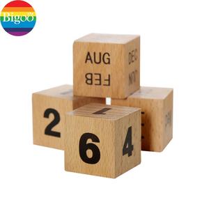 Деревянный Настольный календарь из натурального дерева - Product Image 6