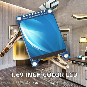 TZT 1.69 Inch Color TFT Display Module HD IPS LCD LED Screen 1366X768 SPI Interface ST7789 Controller TFT Mounting - Product Image 2