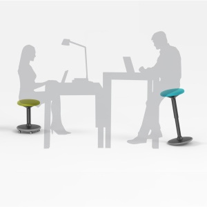 Wobble Base Healthy <strong>Working</strong> Height Adjustable Wobble Sit Stand <strong>Stool</strong> - Product Image 6