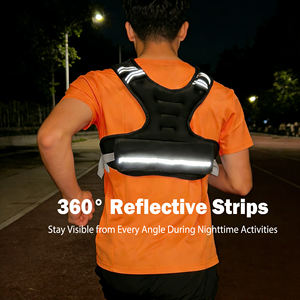 Gilet lesté réglable pour entraînement de force, 20 kg, avec sac de sable, équipement d'entraînement, <span class=keywords><strong>prix</strong></span> usine premium - Product Image 3