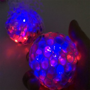 Balles anti-stress perlées en forme de raisin, jouets sensoriels colorés en plastique pour enfants et adultes, jouet unisexe pour le développement émotionnel - Product Image 3