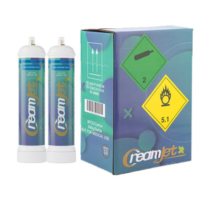 Bouteille de gaz CO2/N2 pour crème fouettée CreamJet Factory – Outils de pâtisserie personnalisés - Product Image 1