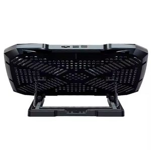 2025 Dropshipping Shopify Neuer Dreifach-2.0-USB-Anschluss 2 LED-Kühlventilatoren Laptop-Kühler-Pad Smartphone-Ständer für 15,6-Zoll-Laptops - Product Image 6