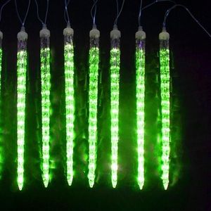 أضواء عيد الميلاد الشمسية في الهواء الطلق IP67 أنابيب النيزك المقاومة للماء سقوط بينتوس ديكورات ضوء عيد الميلاد فريدة من نوعها - Product Image 3