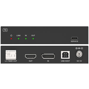 ตัวขยายสัญญาณ DisplayPort 4K60 ผ่านไฟเบอร์ พร้อม KVM ระยะไกลสูงสุด 10 กม. ผ่าน<span class=keywords><strong>สาย</strong></span>ไฟเบอร์แบบ Single-mode - Product Image 3