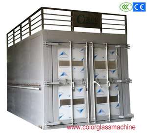 איכות טובה מחיר נמוך מזג זכוכית סוגר חום מכונת זכוכית homogenizing תנור - Product Image 6